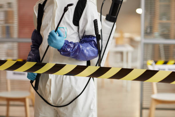 Professional Biohazard technician working in Brentwood, MO